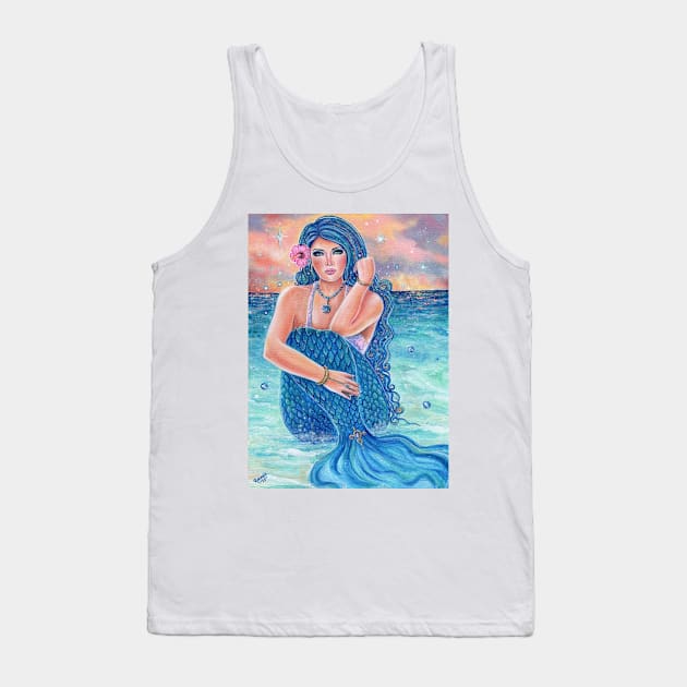 Melasandra mermaid by Renee Lavoie Tank Top by ReneeLLavoie